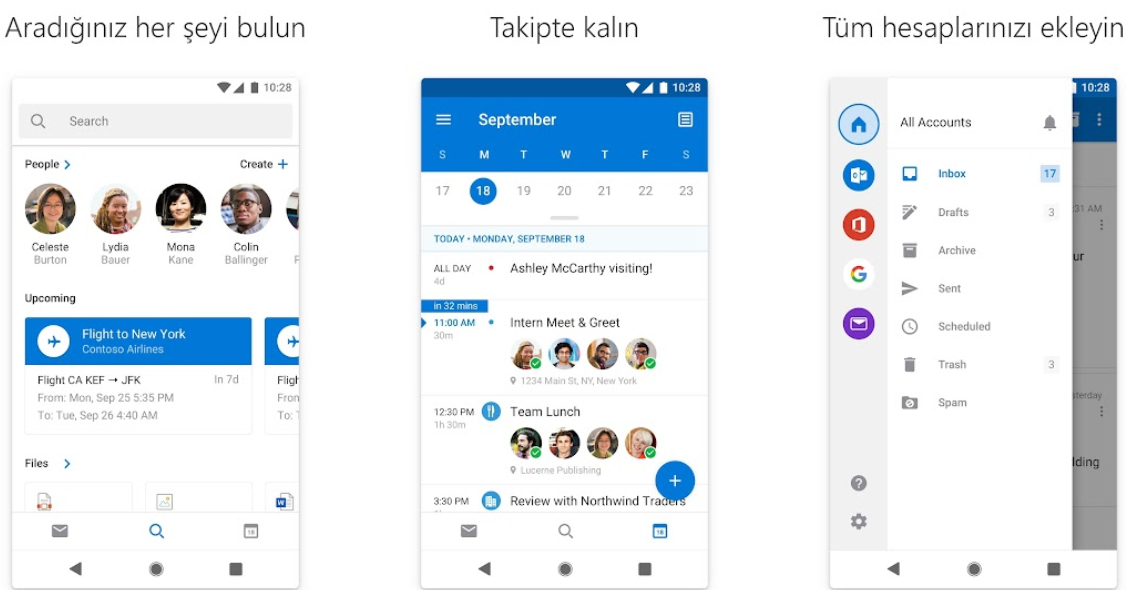 Microsoft Outlook APK indir Android indirVip