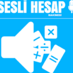 Sesli Hesap Makinesi Apk indir